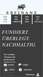 Mobile Screenshot of ebfinanz.ch